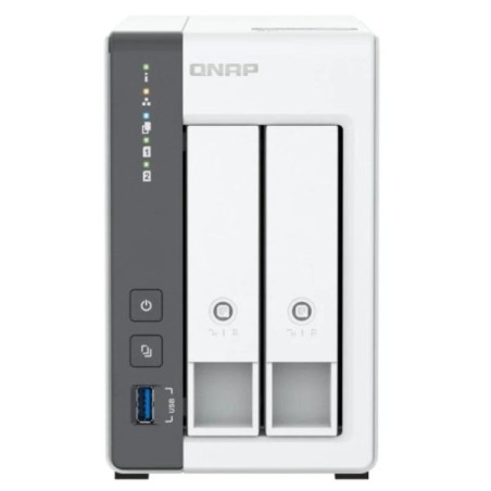 QNAP TS-216G NAS Torre Procesador ARM Cortex-A55 - Memoria 4GB - 2 Bahias 2.5", 3.5" - USB, RJ-45 2.5GB - Ventilador 70mm