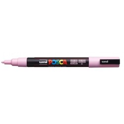 Posca PC-3M Marcador de Pintura - Ponta de Poliéster Cónica 0,9-1,3mm - Tinta Base de Água - Resistente à Luz - Não Permanente