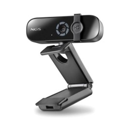 NGS XpressCam 2000 Webcam FullHD 2K USB 2.0 - Microfono Multidireccional - Filtro de Privacidad - Amplio Campo de Vision
