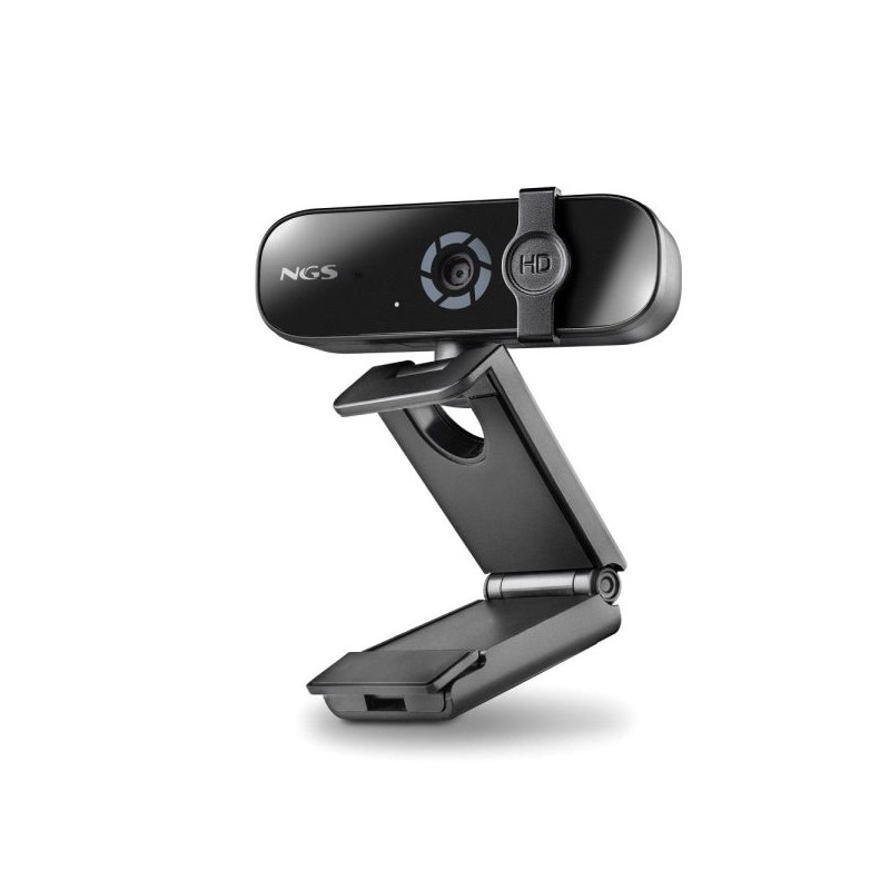 NGS XpressCam 2000 Webcam FullHD 2K USB 2.0 - Microfono Multidireccional - Filtro de Privacidad - Amplio Campo de Vision