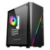 Unykach Mini Glayze Caja Micro-ATX - Iluminacion ARGB - Lateral Cristal Templado - USB-A 2.0/3.0 y Audio - 1 Ventilador 120mm