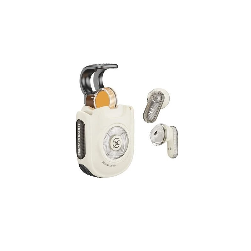 XO G39 Auriculares - Bluetooth 5.3 - TWS - Cancelacion de Ruido - Control Remoto para tus Videos y Fotos - Color Blanco