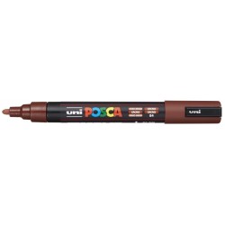 Posca PC-5M Marcador de Pintura - Ponta de Bala 1.8-2.5mm - à Base de Água - Não Permanente - Resistente à Luz - Inodoro - Cor