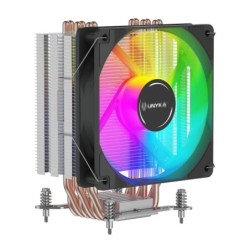 Unykach Unycool H60 ARGB CPU Cooler - Universal Multisocket - 120mm Fan - Black