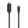 Aisens - Câble USB-C vers HDMI 4K 30 Hz, 0,8 m, noir