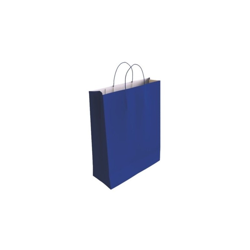 Bismark Saco de Papel Celulose - Medidas 40x14x32cm - Cor Azul