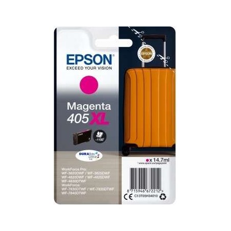 Epson 405XL Magenta Tinteiro de Tinta Original - C13T05H34010