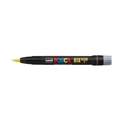 Posca PCF-350 Marcador de Pintura - Punta Acrilica Estilo Pincel - Tinta Base al Agua - No Permanente - Resistente a la Luz