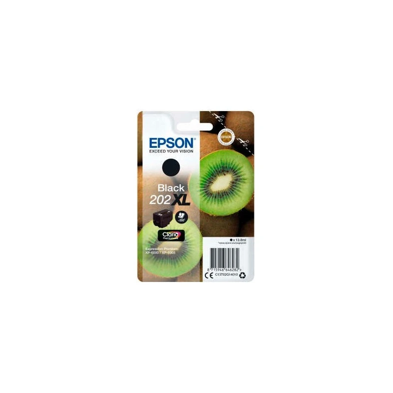Epson 202XL Black Ink Cartridge Original - C13T02G14010