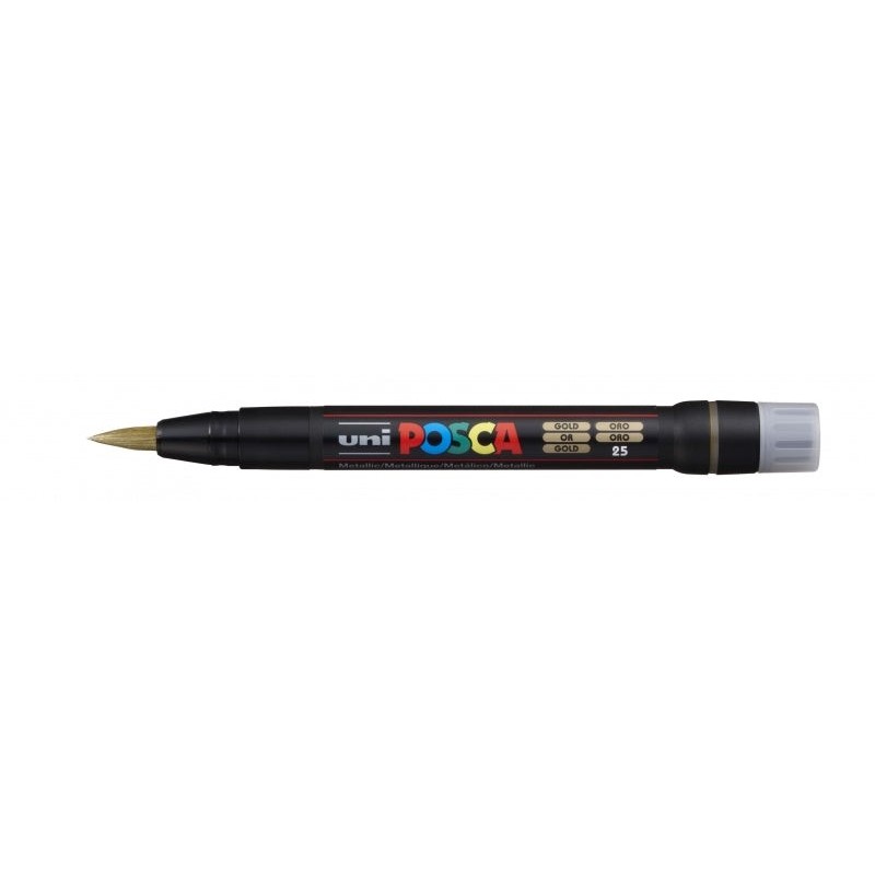 Posca PCF-350 Marcador de Pintura Base al Agua - Punta Acrilica Estilo Pincel - Resistente a la Luz - No Permanente - Ideal