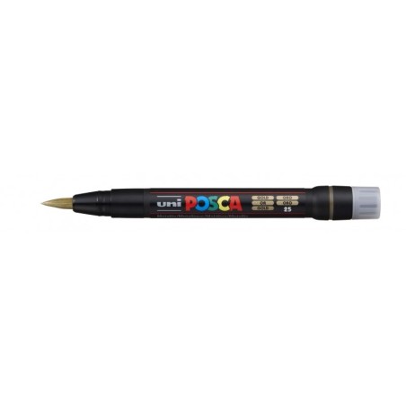 Posca PCF-350 Water-Based Paint Marker - Acrylic Brush-Style Tip - Light Resistant - Non-Permanent - Ideal for Signage and