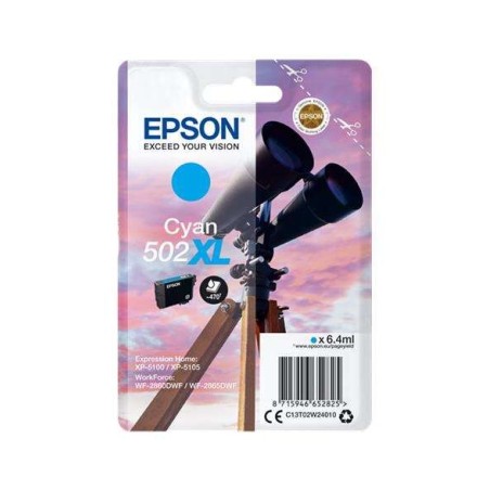 Epson 502XL Tinteiro Ciano Original - C13T02W24010