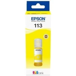 Epson 113 Yellow Original Pigmented Ink Bottle - C13T06B440