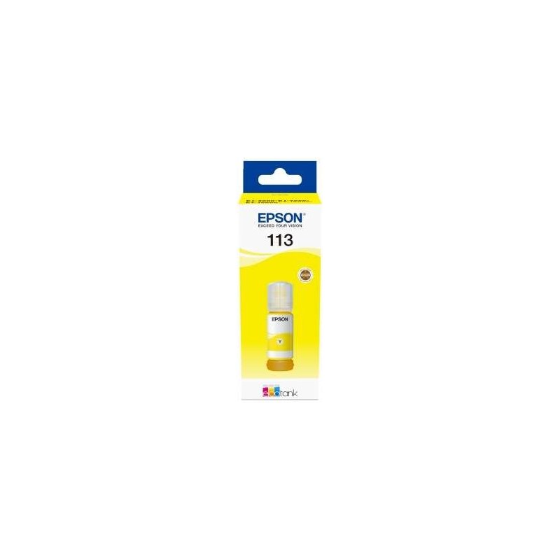 Epson 113 Amarillo Botella de Tinta Pigmentada Original - C13T06B440