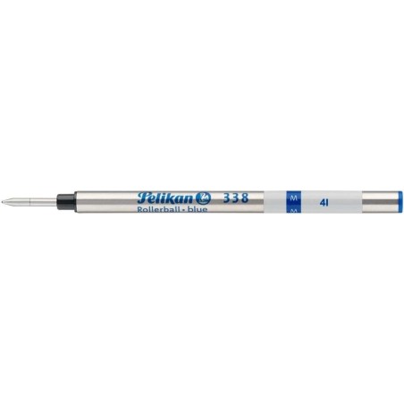 Pelikan Roller Refill 338 M - Universal - for 338 Ballpoint Pen - Easy to Change - Blue