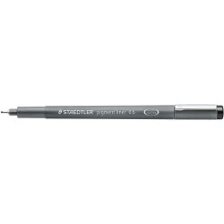 Staedtler Pigment Liner 308 Fineliner - 0.6mm Line Width - Quick Drying - Black