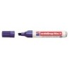 Edding No.1 Permanent Marker - Chisel Tip - Line Width between 1 and 5 mm. - Refillable - Instant Drying - Blue