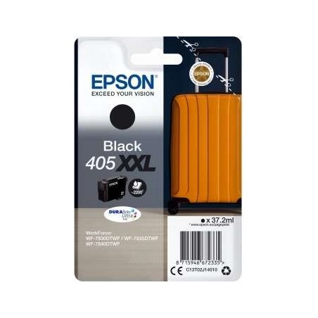Epson 405XXL Noir Cartouche d'encre Original - C13T02J14010