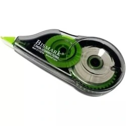 Bismark Correction Tape 5mm x 12m - Transparent Body - Ergonomic Shape