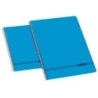 Enri Oficina 4º Tapa Blanda Cuaderno Espiral - Tamaño 4º - Cuadricula 4x4 - Color Azul