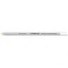 Staedtler Lumocolor 108 Hexagonal Coloured Pencil - Special for Smooth Surfaces - Opaque Marking - White