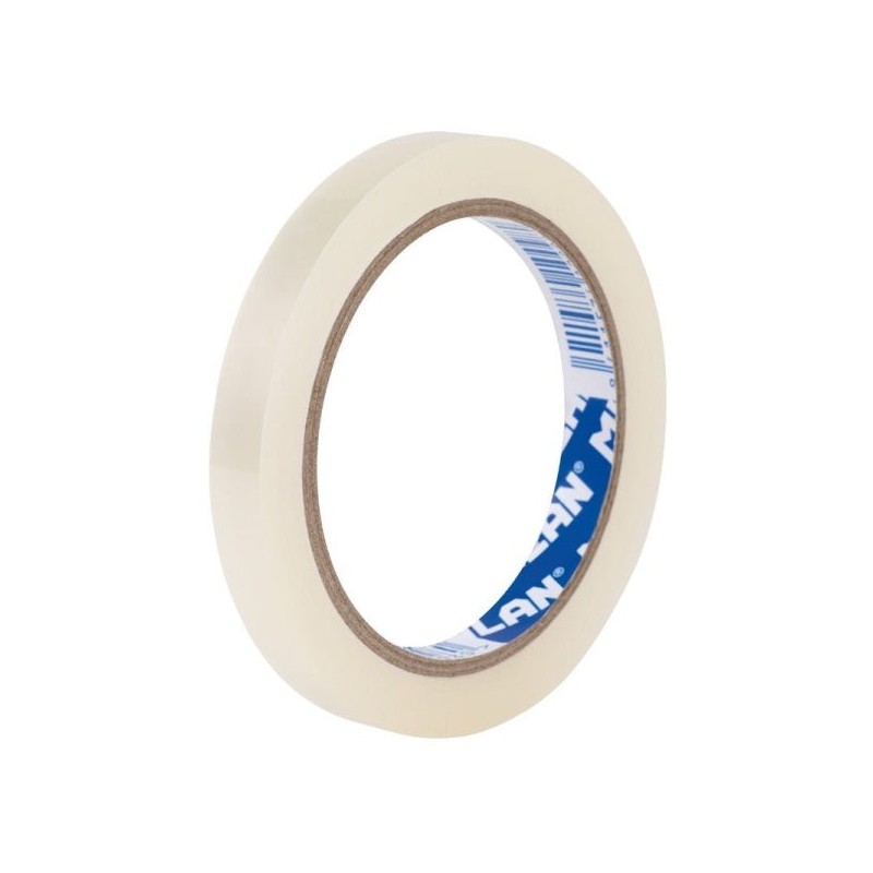 Milan Fita Adesiva Transparente - Medidas 12mm x 66m - Cor Transparente Brilhante