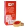 Apli Cinta Adhesiva Transparente 15mm x 33m - Resistente al Agua y a la Intemperie - Facil de Cortar con las Manos - Ideal para