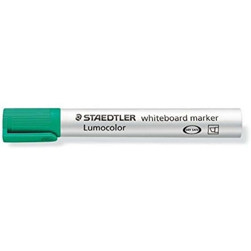 Staedtler Lumocolor 351 Whiteboard Marker - Chisel Tip Approx. 2 - 5mm - Fast Drying - Green