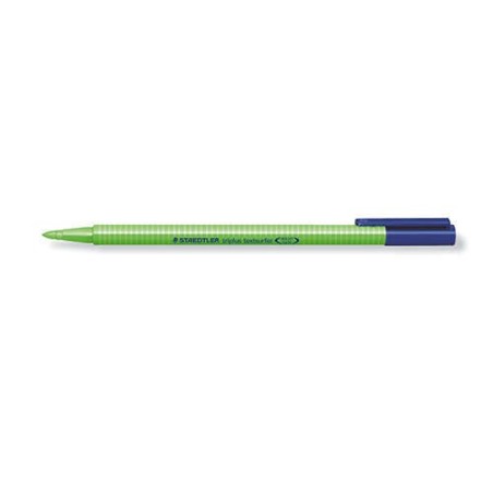 Staedtler Triplus Textsurfer 362 Marcador Fluorescente - Ponta Biselada 1 - 4mm Aprox - Tinta Base de Água - Cor Verde
