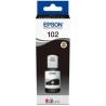 Bouteille d'encre pigmentée originale noire Epson 102 - C13T03R140