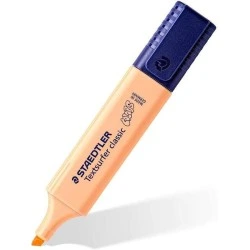 Staedtler Textsurfer Classic 364 Pastel Surligneur Fluorescent - Pointe Biseautée - Tracé entre 1 - 5mm - Encre à Base d'Eau