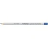Staedtler Lumocolor 108 Crayon de Couleur Hexagonal - Spécial pour Surfaces Lisses - Marquage Opaque - Couleur Bleu