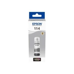 Epson 114 Gray Original Pigmented Ink Bottle - C13T07B540