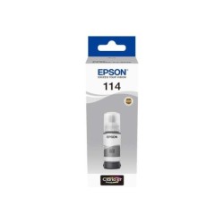 Frasco de tinta pigmentada original Epson 114 cinzento - C13T07B540