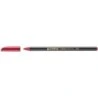 Edding 1200 Marcador - Ponta Redonda - Traço 1mm - Tinta à Base de Água - Cor Vermelho Metalizado