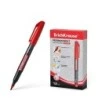 Erichkrause Marcador Permanente P-70 - Ponta de Bala de 1.0mm - Resistente à Água e à Luz - Cor Vermelho