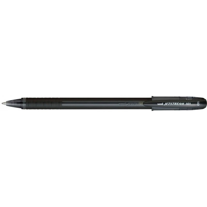 Uni-ball JetStream SX-101-10 Boligrafo de Tinta - Punta de Bola 1mm - Tinta de Secado Instantaneo - Ideal para Zurdos - Color