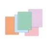 Ancor Classic Stripes Cuaderno Espiral Tamaño Folio Cuadriculado 4x4mm - 80 Hojas 90gr - Tapa de Plastico - Colores Pastel