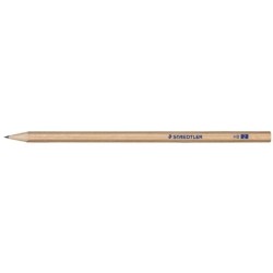 Staedtler Noris Natural 130 Lapiz de Grafito Hexagonal HB - Madera Certificada FSC - Cuerpo de Color Madera Natural