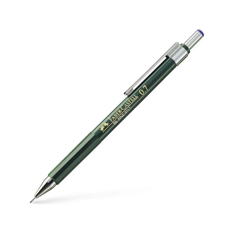 Faber-Castell TK-Fine 9713 Mechanical Pencil - HB Lead - 0.7mm Line Width - Built-in Eraser