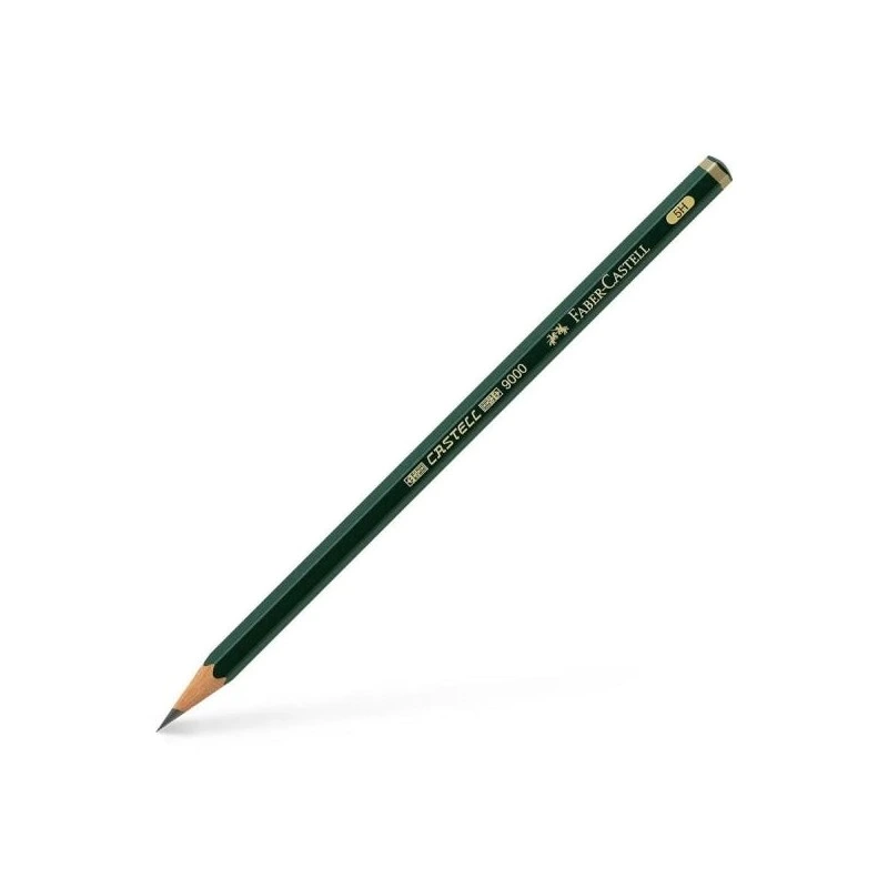 Faber-Castell Castell 9000 Crayon Graphite 5H - Mine Résistante à la Casse - Écologique
