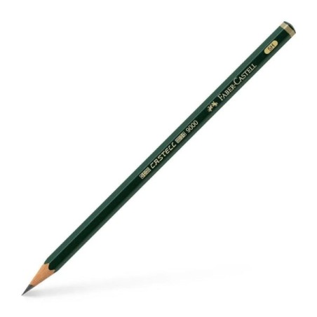 Faber-Castell Castell 9000 Crayon Graphite 5H - Mine Résistante à la Casse - Écologique