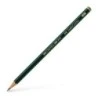Faber-Castell Castell 9000 Lápis de Grafite 5H - Mina Resistente à Quebra - Ecológico