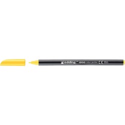 Edding 1200 Marcador - Ponta Redonda - Traço 1mm - Tinta à Base de Água - Cor Amarela