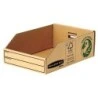 Fellowes Bankers Box Earth Bac en Carton 200mm - Montage Manuel - Carton Recyclé Certification FSC - Couleur Marron