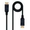 Nanocable Cable Displayport 1.2 DP/M-DP/M - Longitud 10m - Soporta Resoluciones de Video de hasta 4K - Color Negro