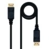 Nanocable Cabo Displayport 1.2 DP/M-DP/M - Comprimento 10m - Suporta Resolucoes de Video de ate 4K - Cor Preta