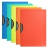 Oxford Clip Urban Dossier de Plastico Rigido Translucido A4 con Clip - Capacidad para 30 Hojas - Resistente y Duradero