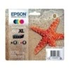 Epson 603XL Pack of 4 Original Ink Cartridges - C13T03A64010