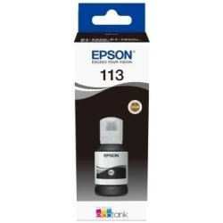 Epson 113 Black Original Pigmented Ink Bottle - C13T06B140
